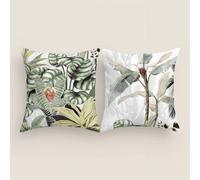 ICEHOME - Funda de Cojín Estampada - 100% Algodón Extrasuave - Medida 60x60 cm - Funda Cojín Cuadrado Sin Relleno y Con Cremallera - Fabricado en España
