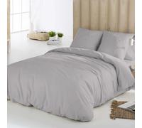 ICEHOME - Funda Nórdica Lisa 100 % Microfibra Ecológica - Ultrasuave, Transpirable y Libre de Arrugas - Funda Nórdica + Funda de almohada lisas - Compatible con todas las camas y estaciones.