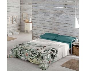 ICEHOME - Juego de Sábanas Estampadas 100% Algodón Extrasuave - Incluye 1 o 2 Fundas de Almohada - Cama 90/135/150/180 - Fabricado en España