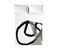 Icehome - juego de sábanas estampadas 3 piezas cama 180 - algodón extra suave - incluye sábana encimera + 2 fundas de almohada -trazo