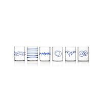 Ichendorf Juego de 6 vasos DECO BLU