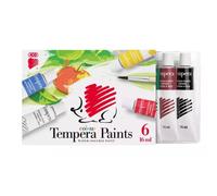 ICO Süni: Tempera en tubo - 6 unidades, 6 x 16 ml