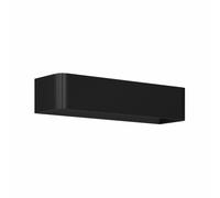 Icon Wall 12W - Aplique LED de pared con interruptor CCT 2700/3200/4000K, 120°, acabado negro mate; iluminación indirecta decorativa - Beneito & Faure