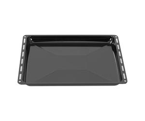 ICQN Bandeja de Horno 46,5 x 37,5 x 3 cm, Compatible con Siemens, Bosch, Constructa y Amica, Bandeja Esmaltada para Horno