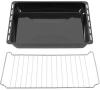 ICQN Bandeja de Horno Profunda con Rejilla 45,5x37,5 cm