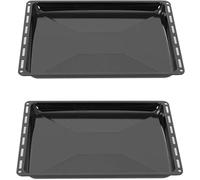 ICQN Set de 2 Bandejas de Horno 45,5x37,5 cm