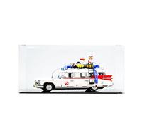 icuanuty Expositor acrílico para Lego Icons Ghostbusters ECTO-1 10274, Almacenamiento y organización a Prueba de Polvo para Vitrina para Lego, tamaño: 55 x 33 x 23 cm (Solo Funda de Pantalla)