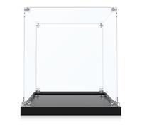 icuanuty Vitrina acrílica para Lego 75328 Modelo de Casco mandaloriano, Almacenamiento y organización a Prueba de Polvo para Modelo para Lego, tamaño: 20 x 20 x 25 cm (Solo Vitrina)