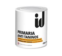 ID Pintura Primaria anti taninos blanca tanto de interior/exterior para muebles. Bloquea las subidas de taninos, aceite, resina y evita la formación de manchas. - 500 ml -