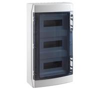 IDE CDN36PT3F IP65 Cofret Estanco de Distribución Terminal, ABS, Precintable, Gris, 586mm x 310mm x 148mm
