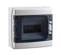 IDE CDN8PT IP65 Cofret Estanco de Distribución Terminal, ABS, Precintable, Gris, 231mm x 238mm x 118mm