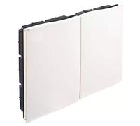 IDE RTR50608PLAS IP33 Registro de Terminación de Red Empotrar Plástico, Blanco, 525mm x 665mm x 103mm