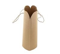 IDEA HOME Bolsas de Papel Kraft para Regalos 6 Piezas - Bolsas de Papel Corrugado - Bolsas Kraft con Asa para Fiesta, Cumpleaños, Navidad, Envolver Regalos, Bolsas de la Compra, 33,5 x 13 x 29,5 cm