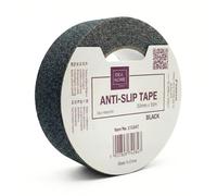IDEA HOME Cinta Antideslizante Autoadhesiva 50mm x 10m Negra - Banda de Seguridad Antideslizante para Escaleras, Rampas y Suelos Lisos