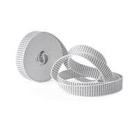 IdeaGenesis- Cinta Persiana 20 MM Ancho x 6 M Blanca Enrollable Recambio Resistente Rollo Recogedor Cuerda Carrete Interior Correa Duradera Repuesto Universal Facil Montaje (Blanca Pintas, Cinta 20mm)