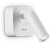 Ideal Lux 260648 BEAN, aplique LED de 3,5W/220lm, 3000K, color blanco