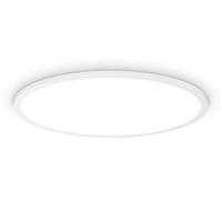 Ideal Lux 306674 FLY SLIM, lámpara LED empotrable en techo, diámetro 600mm, 53W, 8000/6390 lúmenes, 4000K, color blanco