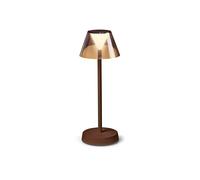 Ideal Lux Lolita LED de terraza, batería coffee