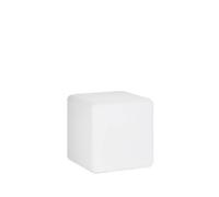 Ideal Lux Luna PT1 D30 lámpara de pie cúbica al Aire Libre Opal material plástico E27 60W