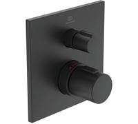 Ideal Standard A6956XG Ceratherm C100 Termostato de baño, color negro seda