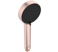 Ideal Standard Idealrain Alu+ Teleducha multifunción, con dos tipos de chorro mediante interruptor giratorio, cabezal de ducha con ahorro de agua y boquillas EasyClean - Rosa (100x56x232 mm)