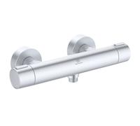 Ideal Standard ALU+ - Grifo termostático de ducha, plata BD582SI