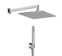 Ideal Standard BD826AA Idealrain - Juego completo de grifos para ducha, alcachofa de ducha, ahorro de agua, cromado