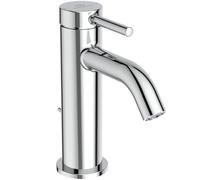 Ideal Standard BD846AA Ceraline Nuovo - Grifo de lavabo con desagüe, grifo de baño con caño para lavabo, ahorro de agua, cromado