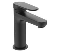 Ideal Standard Cerafine Nuovo - Grifo de lavabo ClickClack con caño, BlueStart, negro seda BD965XG