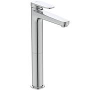Ideal Standard Cerafine O Nuovo Grifo lavabo, alt. caño 247 mm, 3,8l/min, desagüe Push-Pull, FirmaFlow, tecnología BlueStart - Cromo (48x184,5x292mm)