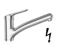 Ideal Standard CeraFlex - Grifo de cocina con salida extraíble, BlueStart, cromo BC144AA