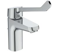 Ideal Standard CeraFlex - Grifo de lavabo con palanca médica, con desagüe, cromo BD603AA