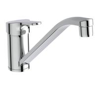 Ideal Standard - Ceraflex, mezclador monomando para fregadero con boca tubular orientable, cromado