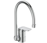 Ideal Standard - Ceraflex, Mezclador monomando tubular de boca alta con mango horizontal, cromado