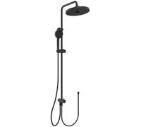 Ideal Standard - Ceraflow T25+, columna de ducha con desviador, kit completo de ducha, negro seda