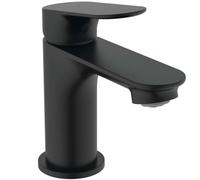 Ideal Standard Ceralife O - Grifo de lavabo ClickClack con caño, BlueStart, negro seda BE004XG
