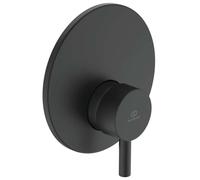 Ideal Standard CeraLine - Grifo empotrado con cuerpo, negro A6940XG