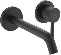 Ideal Standard Grifo para lavabo CeraLine A6938XG 2 orificios Negro