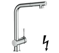 Ideal Standard Ceralook - Grifo de cocina con caño extraíble, cromo BC177AA