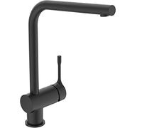 Ideal Standard Ceralook - Grifo de fregadero, negro BC174XG
