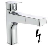 Ideal Standard CeraPlan - Grifo de fregadero con salida extraíble, cromo BD330AA