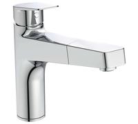Ideal Standard CeraPlan - Grifo de fregadero con salida extraíble, cromo BD331AA