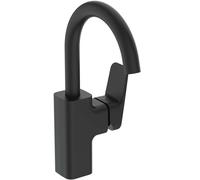 Ideal Standard CeraPlan - Grifo de lavabo con caño giratorio, negro BD234XG