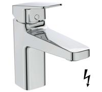 Ideal Standard Ceraplan BD230AA - Grifo de lavabo (baja presión, con botón de desagüe)