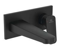 Ideal Standard CeraPlan - Grifo empotrado de lavabo, negro BD244XG