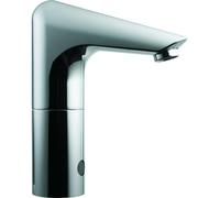 Ideal Standard CeraPlus - Grifo automático de lavabo sin regulador de temperatura (para batería de 6V), cromo A4151AA