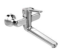 Ideal Standard Ceraplus II - Grifo de lavabo de pared, cromo BC116AA
