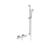 Ideal Standard Ceratherm C100 - Conjunto de ducha con termostato, 3 chorros, cromo A7536AA