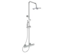 Ideal Standard CeraTherm - Conjunto de ducha con termostato, 30x20 cm, 3 chorros, cromo A7701AA