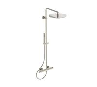Ideal Standard CeraTherm - Conjunto de ducha con termostato, diámetro 30 cm, acero A7589GN